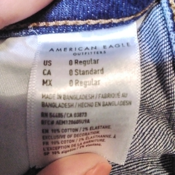 🔥American Eagle 7/8 super stretch midi jeans🔥 - Picture 3 of 4